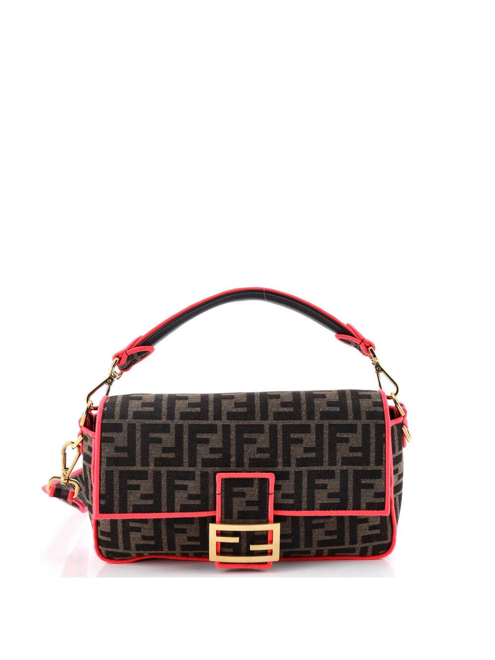 Fendi Baguette Nm Bag Zucca Canvas #237369F23B